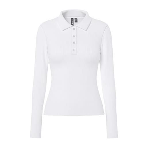 PIECES pckitte ls - polo top jrs noos