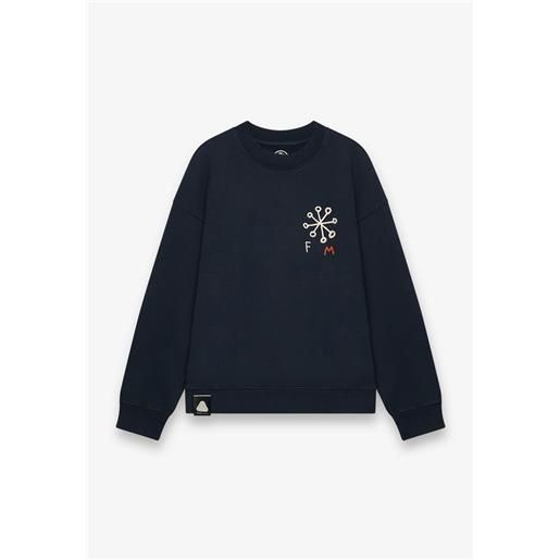 Flower Mountain felpa Flower Mountain unisex bakin-one blu