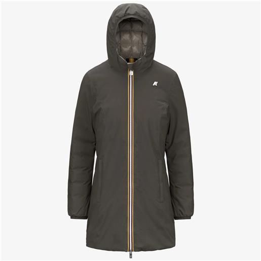 K-WAY parka reversibile k-way denise st thermo double k8134cw marrone