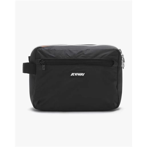 K-WAY beauty case k-way demu nero