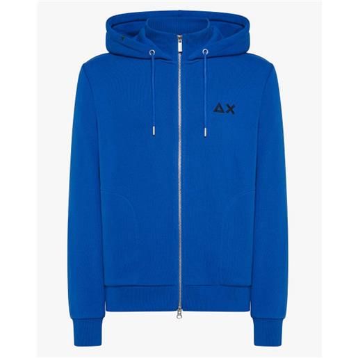 Sun68 felpa sun68 full zip blu