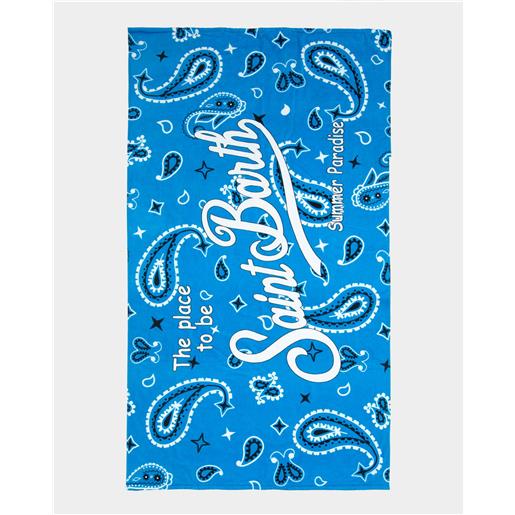 MC2 Saint Barth telo mare MC2 Saint Barth paisley blu