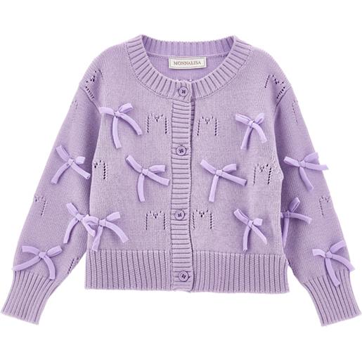 Monnalisa cardigan fiocchi Monnalisa