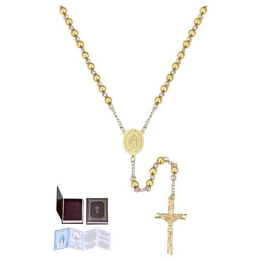 COOLSTEELANDBEYOND Annata Gesù Cristo Crocifisso Ovale