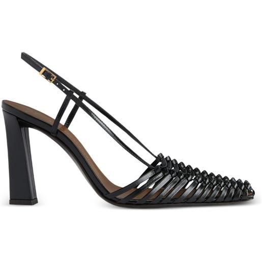 Giuseppe Zanotti pumps jane con cinturino posteriore - nero