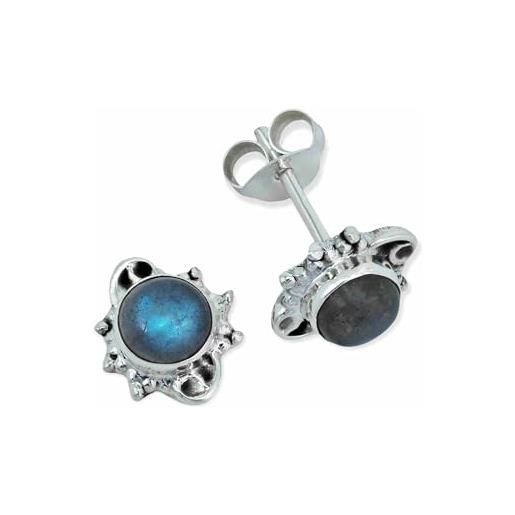 Orecchini a lobo Artiglio con Ametista - Gioielli Dark Gothic