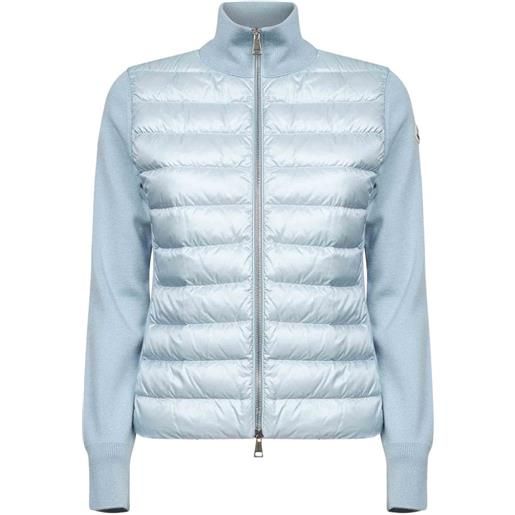 Moncler piumino trapuntato - blu