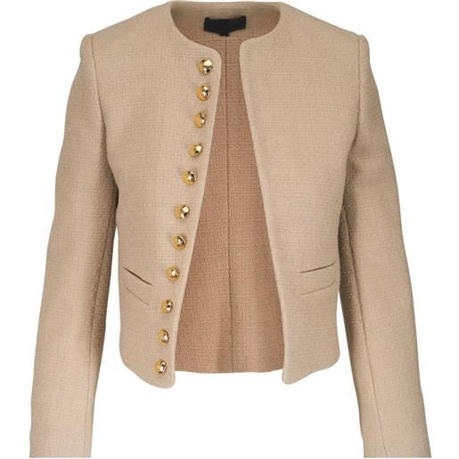 Nili Lotan giacca in tweed - toni neutri