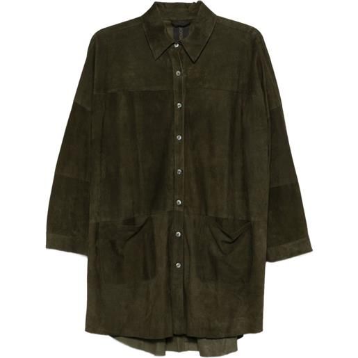 Giorgio Brato camicia con tasche applicate - verde