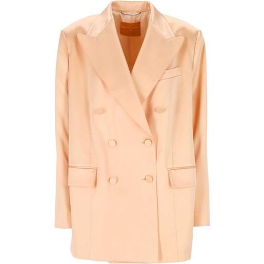 Ermanno Scervino blazer doppiopetto - arancione