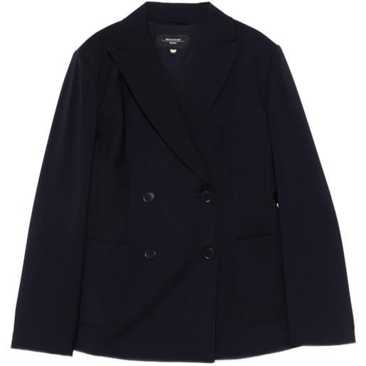 Weekend Max Mara giacca doppiopetto - blu