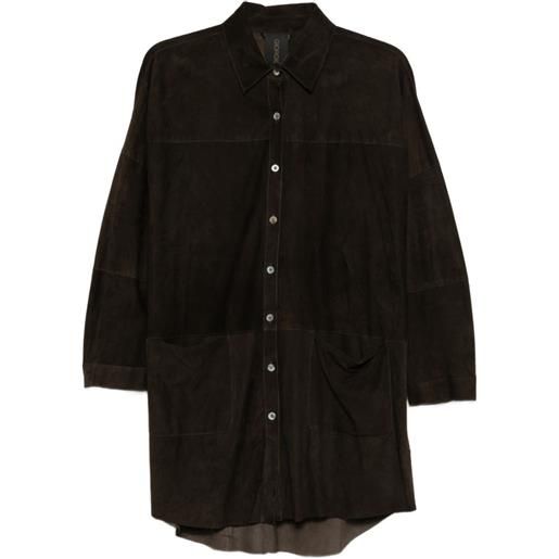 Giorgio Brato camicia con tasche applicate - marrone