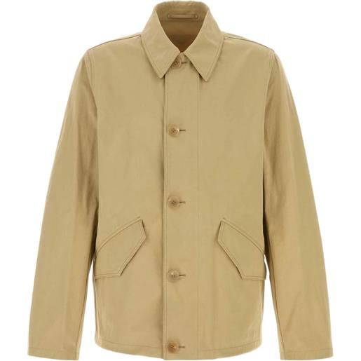 Prada giacca con bottoni in cotone - toni neutri