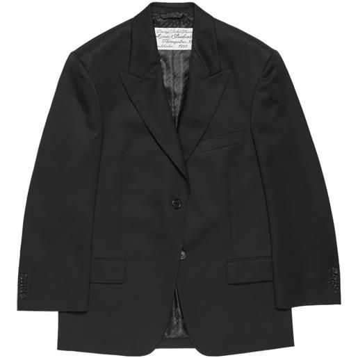 Acne Studios giacca a collo alto con zip - nero