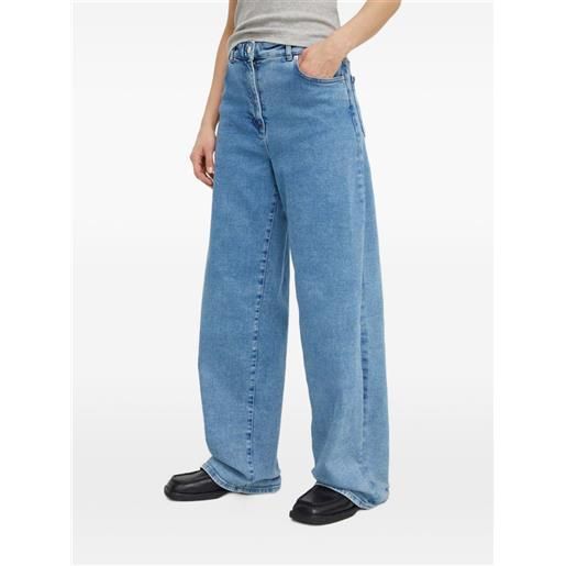 REMAIN jeans con design a cinque tasche - blu