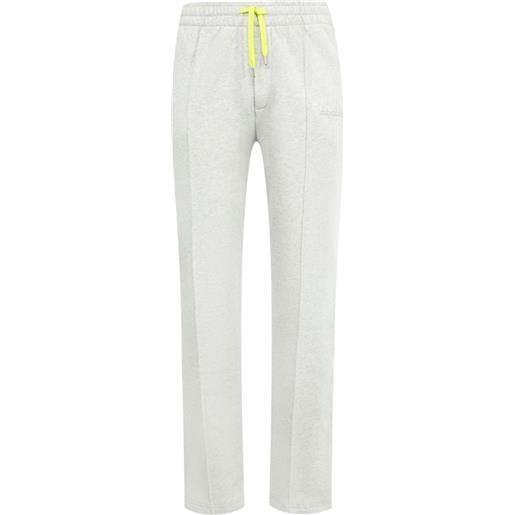 Casablanca pantaloni sportivi con vita elasticizzata - grigio