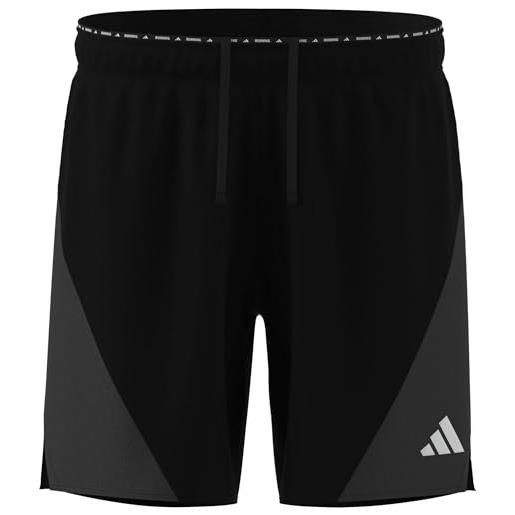 adidas homme adi365breeze running shorts, black, xxl 7 inch