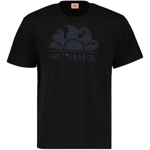 SUNDEK t-shirt logo in tono