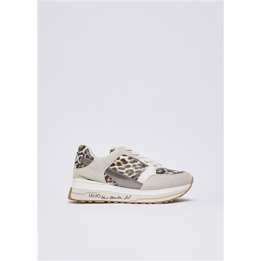 LIUJO liu jo sneakers platform animalier, animalier