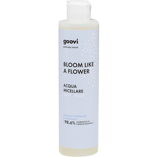 THE GOOD VIBES COMPANY Srl goovi acqua micellare 200ml - struccante delicato per viso, occhi e labbra