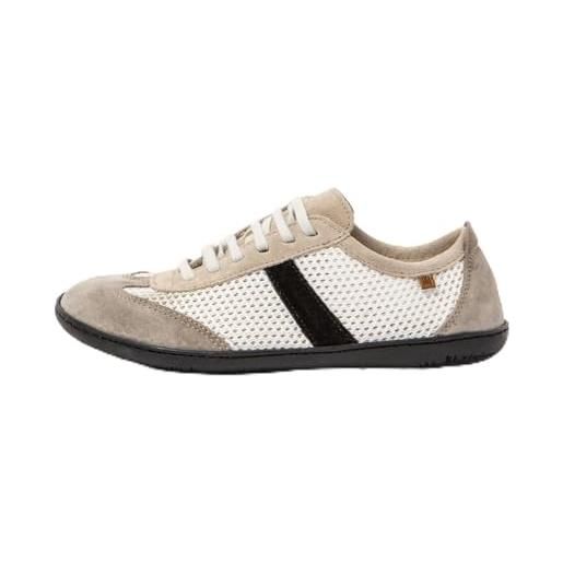 El Naturalista n5293 el viajero, scarpe da ginnastica unisex-adulto, bianco nero, 44 eu larga