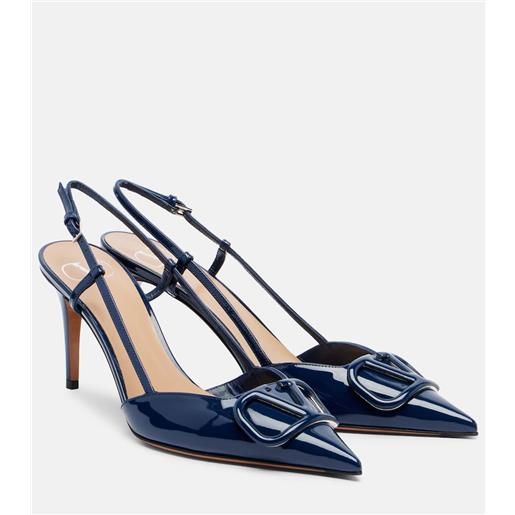Valentino Garavani pumps slingback vlogo 80 in vernice