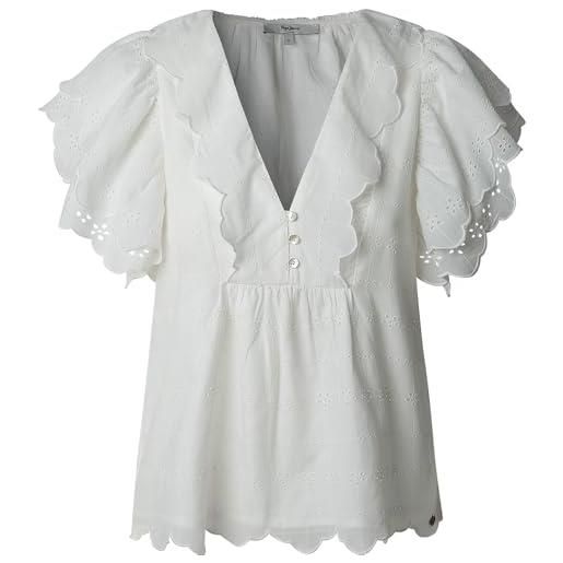 Pepe Jeans dame camicia, bianco (mousse bianco), xs donna