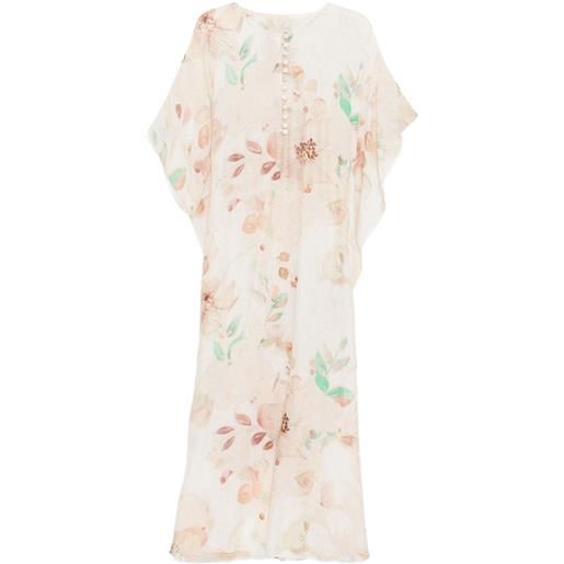 Bambah abito lungo maya - toni neutri