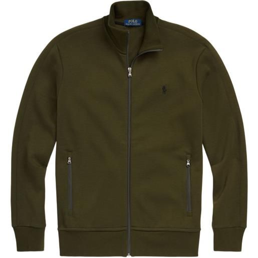 Polo Ralph Lauren felpa con mezza zip - verde