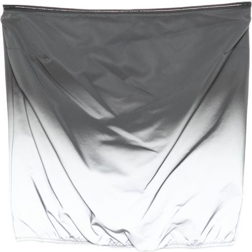 Alexander Wang top riflettente - grigio