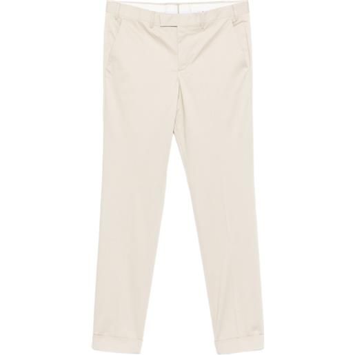 PT Torino pantaloni con risvolto - toni neutri