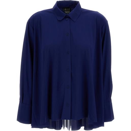 Irie' camicia con bottoni - blu