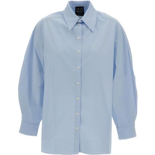 Irie' camicia con bottoni - blu