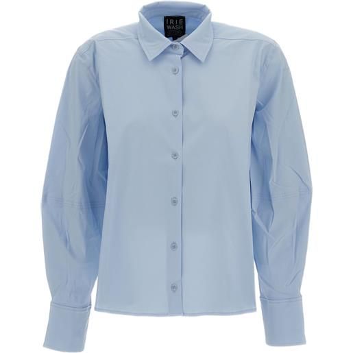 Irie' camicia con bottoni - blu