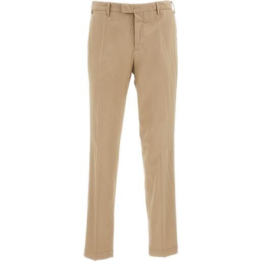 PT Torino pantaloni con tasche a filetto - toni neutri