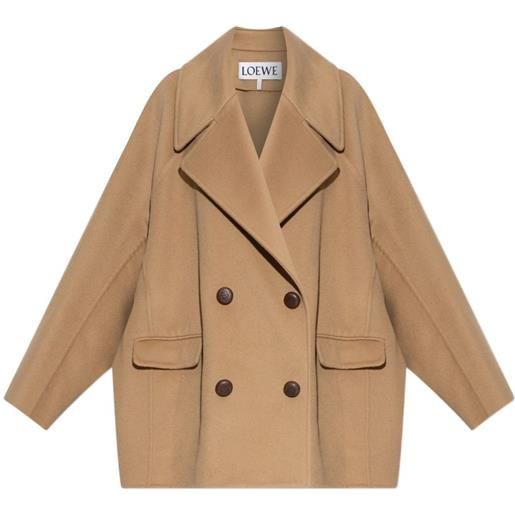 LOEWE cappotto doppiopetto - marrone