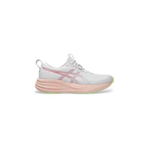 Asics per donna. 1012b930 sneakers bianche gel-pulse 17 [3306714], bianco, basso, 1 a 3 cm, stringhe, casual, sportivo, running, multisport