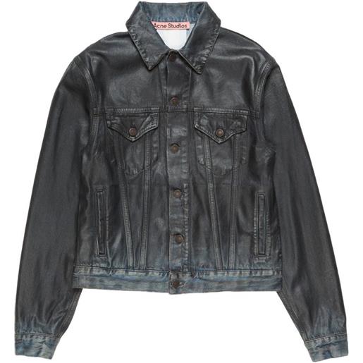 Acne Studios giacca con bottoni - nero