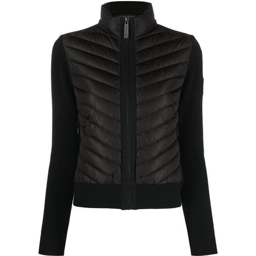 Canada Goose piumino hybridge imbottito - nero