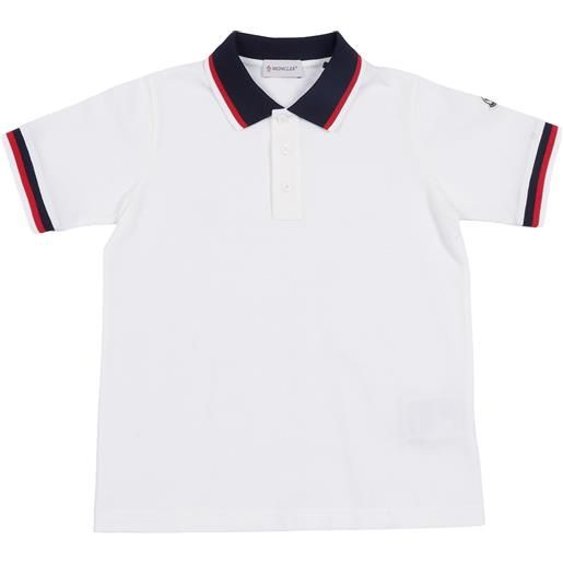 Moncler Enfant natural ss polo