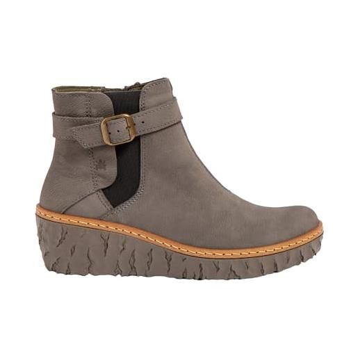 El Naturalista n5133 myth yggdrasil, stivaletti bassi con lacci donna, total grey, 36 eu larga