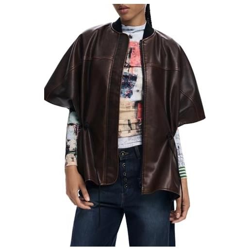 Desigual poncho_richmond burg, 6075 dark camel, u