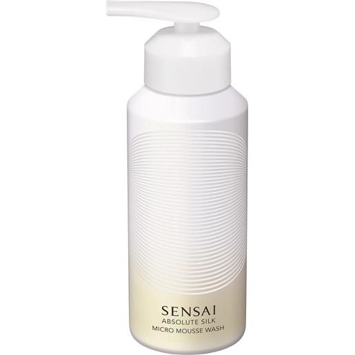 Sensai absolute silk micro mousse wash 180ml - mousse detergente viso