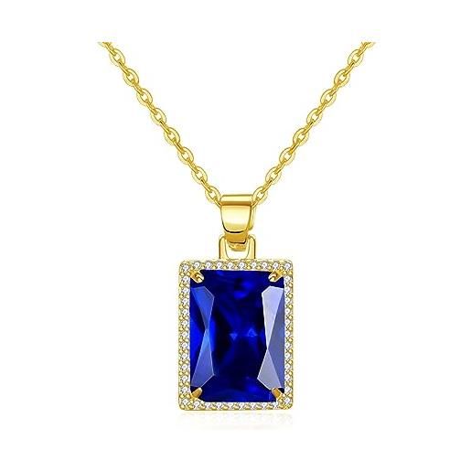 COAI Collana Donna Con Ciondolo Sfera In Pietre Naturali – Ametista 10mm, Catena In Argento Placcato Platino