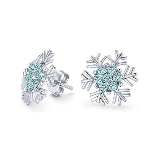 Thomas Sabo Orecchini A Fiocco Di Neve, Argento 925 Placcato Oro Rosa, Con Zirconi - 3