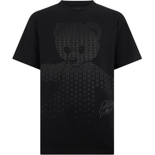 Represent t-shirt in cotone Thoroughbred uomo colore nero MLM41135.003 | IT