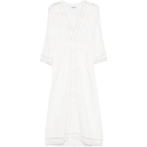 MARANT ÉTOILE abito lungo veona - bianco