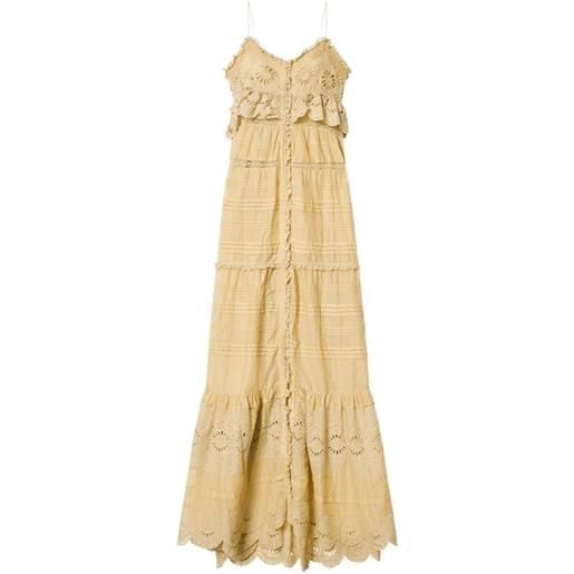 MARANT ÉTOILE abito con ruches - toni neutri