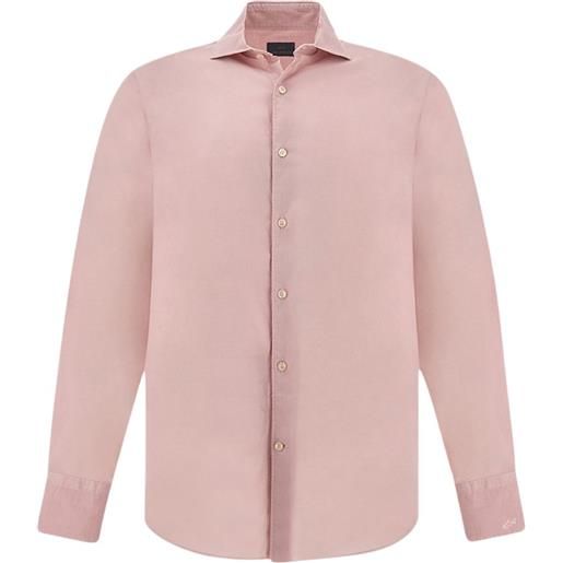 Paul & Shark camicia con bottoni - rosa