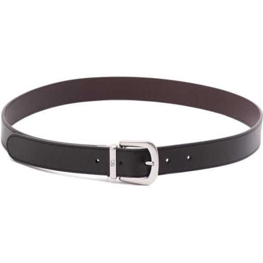 Valentino Garavani cintura reversibile in pelle - nero